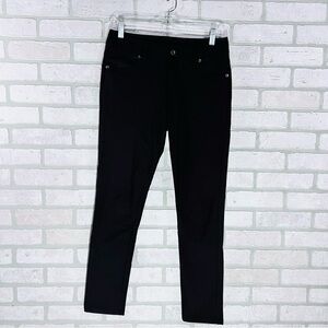 Nina McLemore Equestrian Stretch Slim 4 Pocket Pants/Jeans in Dark Brown Size 2